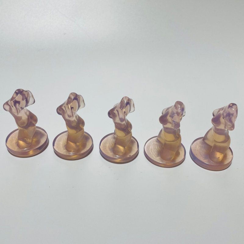 Pink Opalite Goddess Carving Crystals Wholesale -Wholesale Crystals