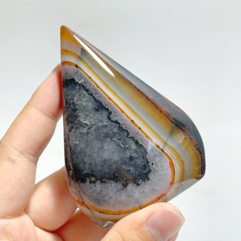 Red&Black Stripe Agate Mixed Quartz Arrow Head Shape Wholesale - Wholesale Crystals