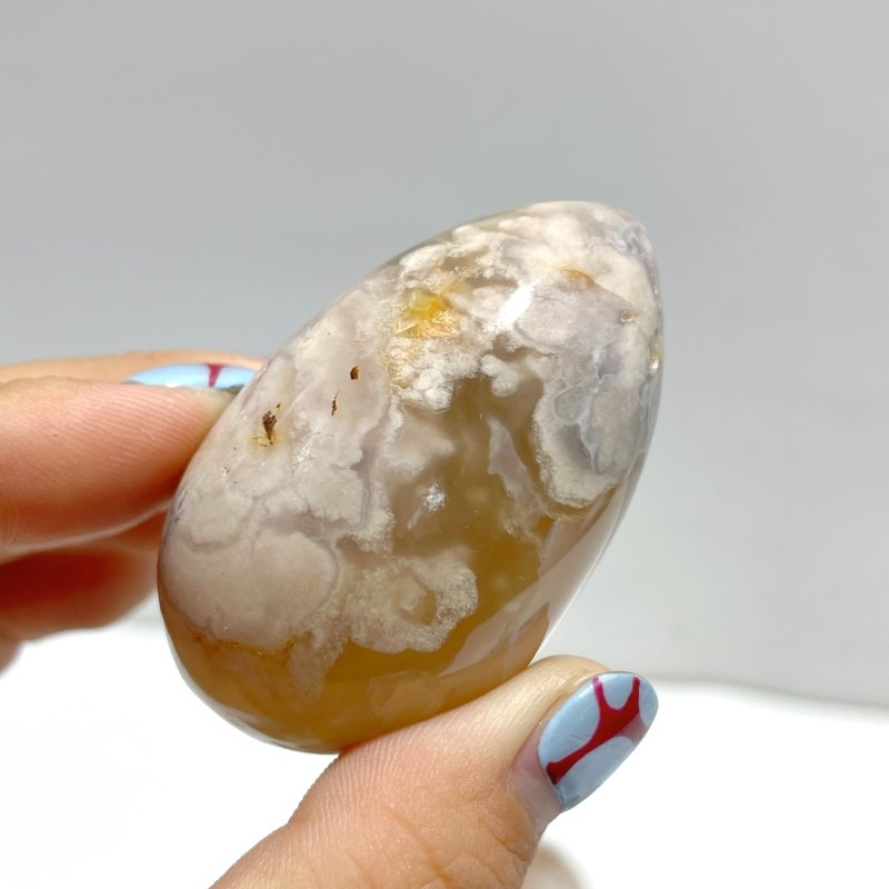 Sakura Flower Agate Egg Wholesale - Wholesale Crystals