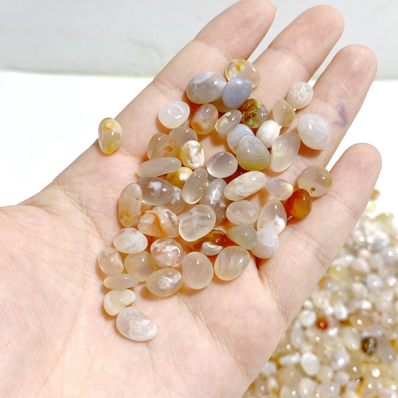 Sakura Flower Agate Gravel Chips Wholesale -Wholesale Crystals