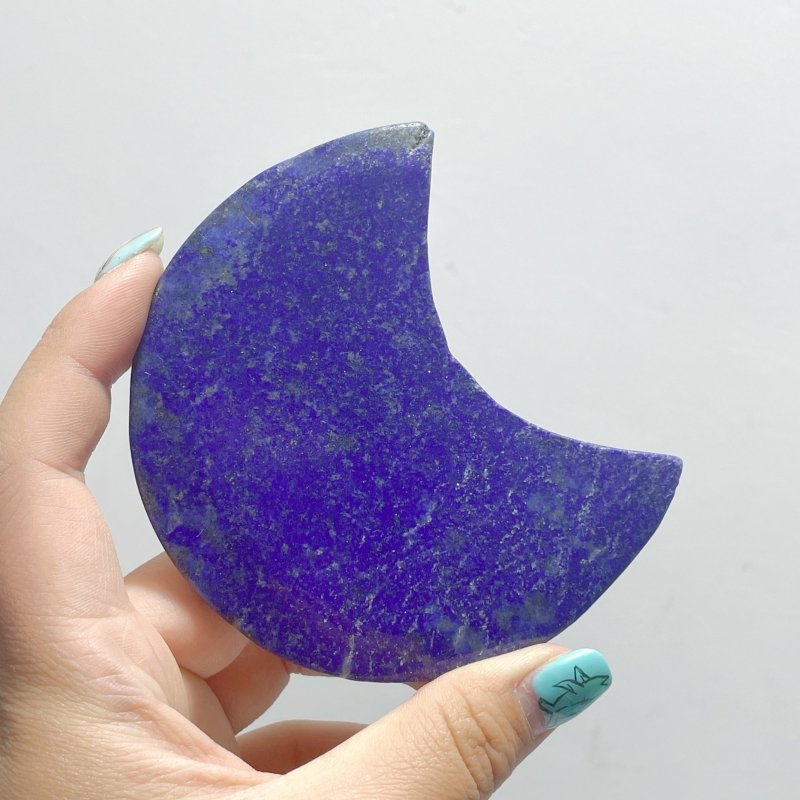 Thin Lapis Lazuli Moon Shape Wholesale - Wholesale Crystals