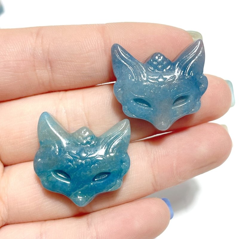 Trolleite Stone Fox Face Carving Wholesale - Wholesale Crystals