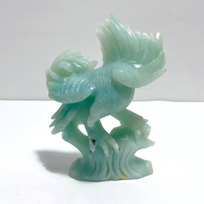 Unique Caribbean Calcite Eagle Carving - Wholesale Crystals