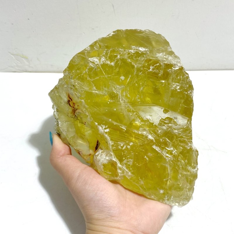 Unique Citrine Raw Stone Specimen With Beautiful Rainbow 5 - Wholesale Crystals