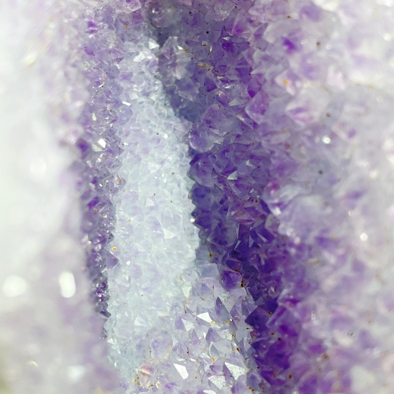 Unique Druzy Geode Amethyst Mixed Agate Large Skull Carving - Wholesale Crystals