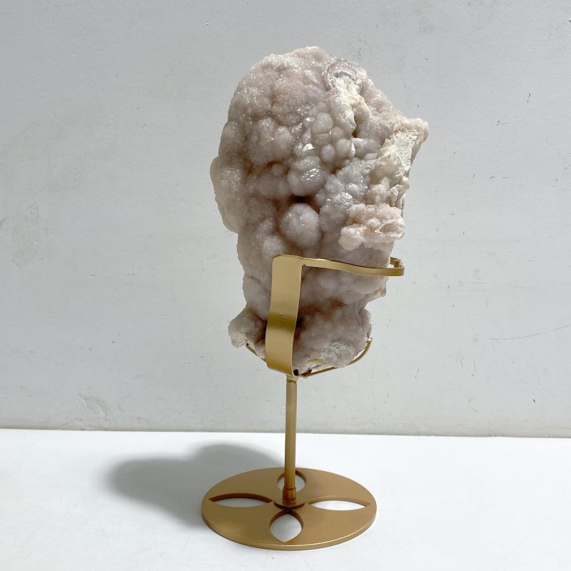Unique Raw Stilbite Specimen With Stand -Wholesale Crystals