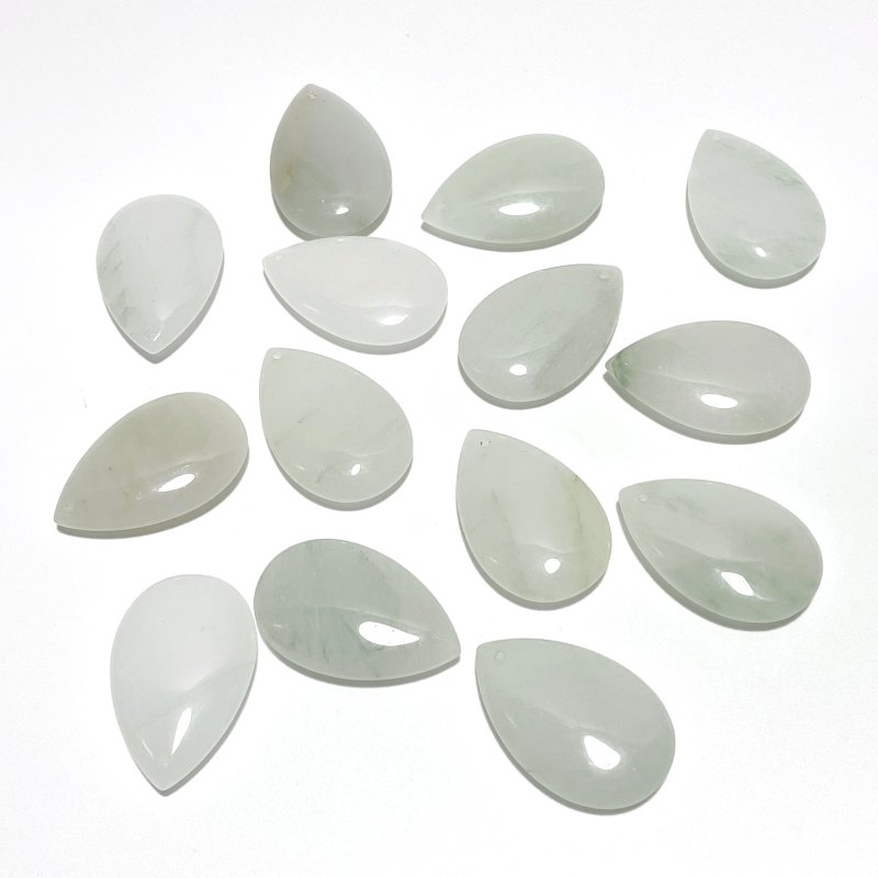 White Jade Teardrop Pendant Crystal Pendant Wholesale - Wholesale Crystals