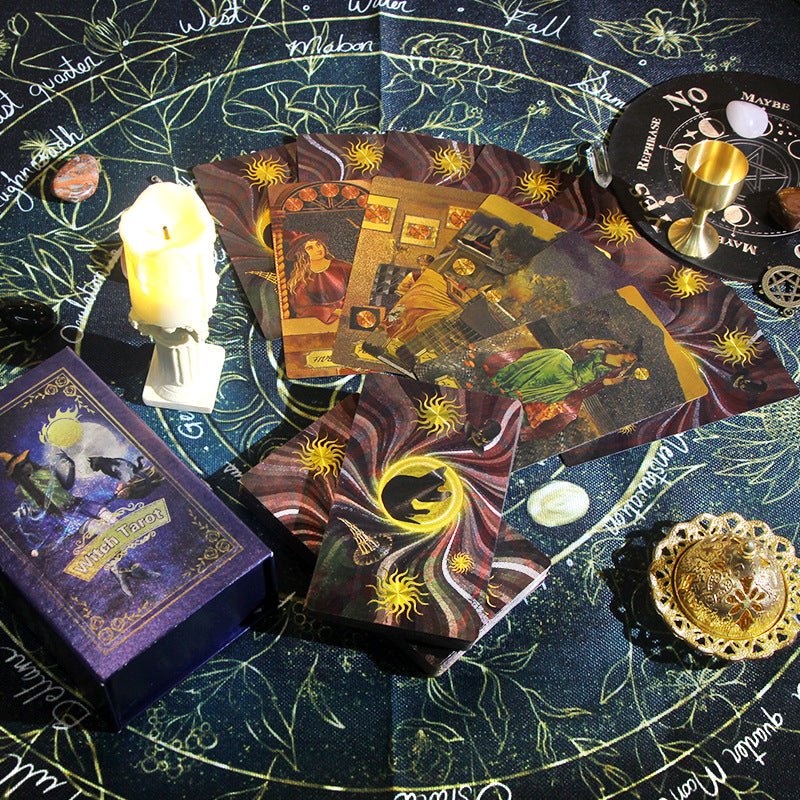Witch Tarot Cards 86 (Gift box set) - Wholesale Crystals