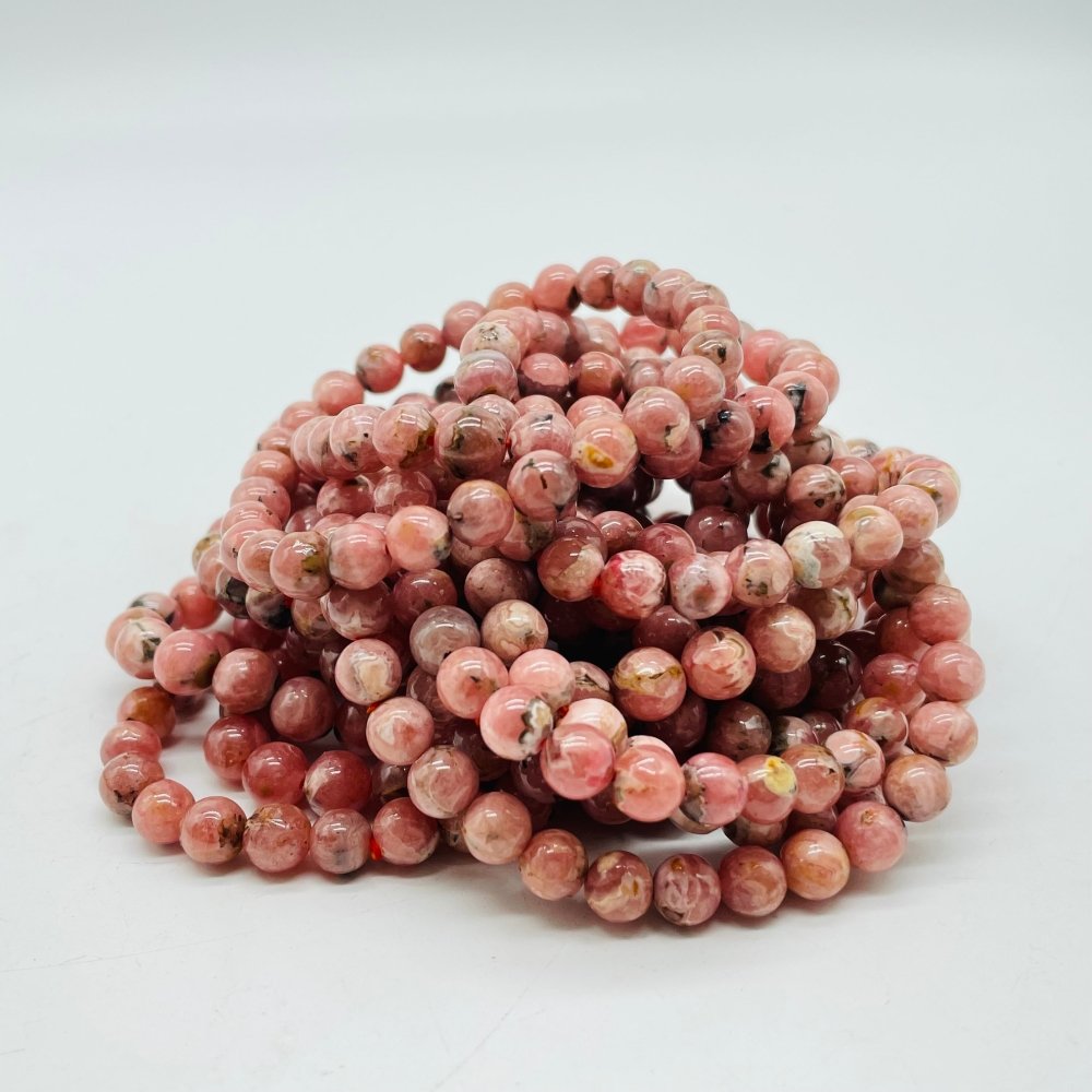 Rhodochrosite Crystal Wholesale Bracelet