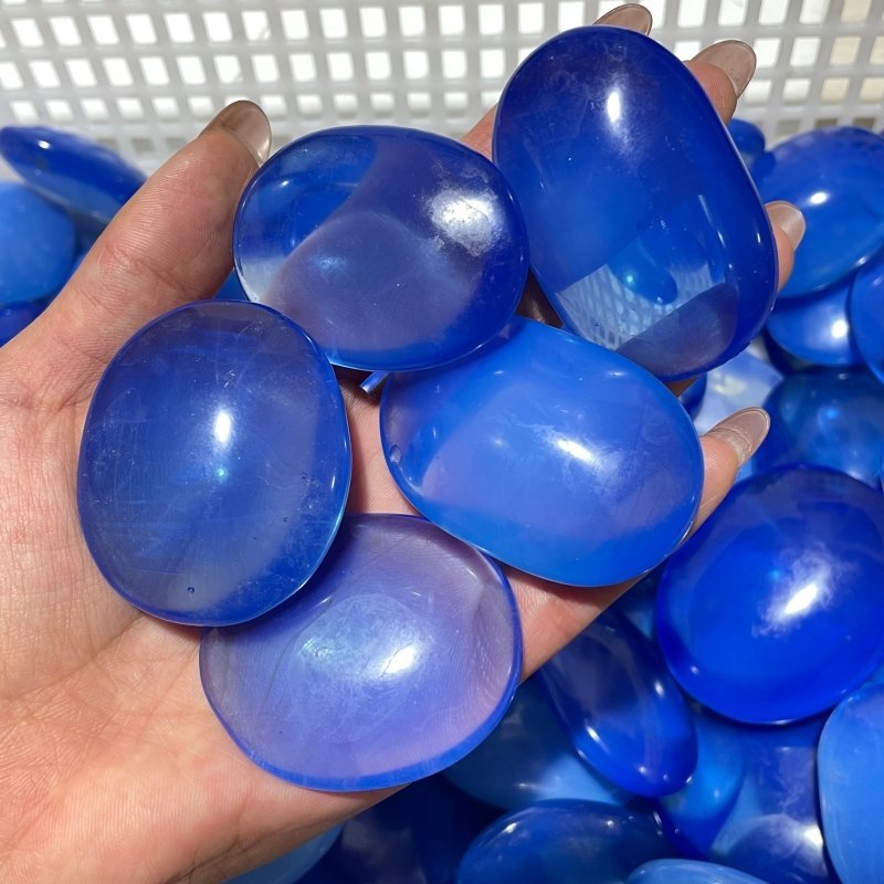 100 Pieces Blue Opalite Palm - Wholesale Crystals