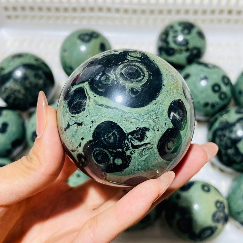 16 Pieces Kambaba Jasper Spheres -Wholesale Crystals