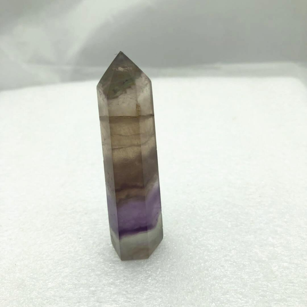 Purple Fluorite Crystal Point Tower -Wholesale Crystals