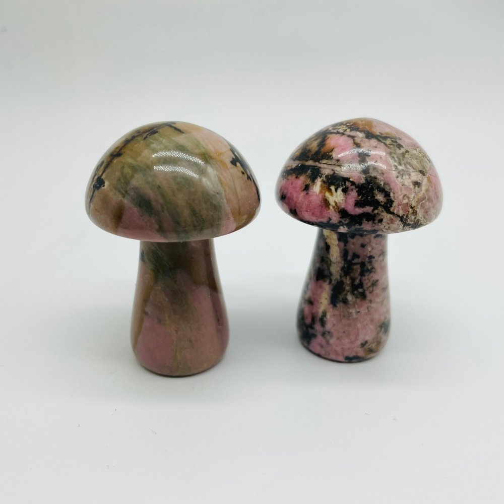 3 Types Mushroom Pyrite & Rhodonite & Ocean Jasper Wholesale -Wholesale Crystals