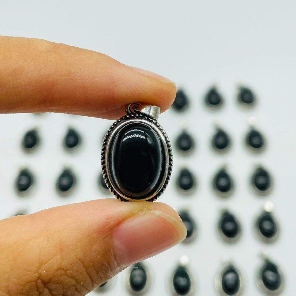 36 Pieces Rainbow Obsidian Pendant Charm -Wholesale Crystals