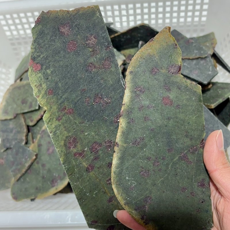 3.95kg (8.7lbs) Red Garnet Thin Section Slab - Wholesale Crystals