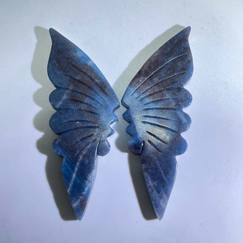 42 Pairs Trolleite Butterfly Carving (A4BTF) - Wholesale Crystals