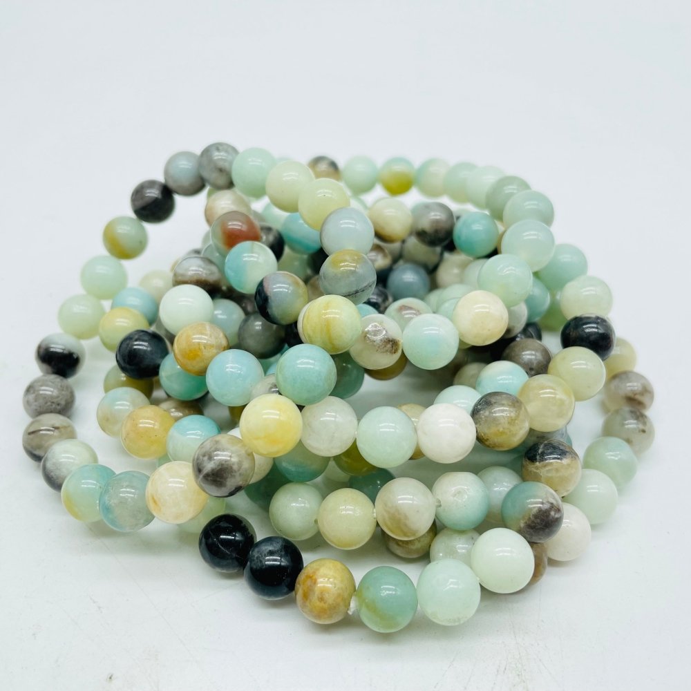 5 Types Bracelet Rose Quartz&Crazy Agate Wholesale -Wholesale Crystals