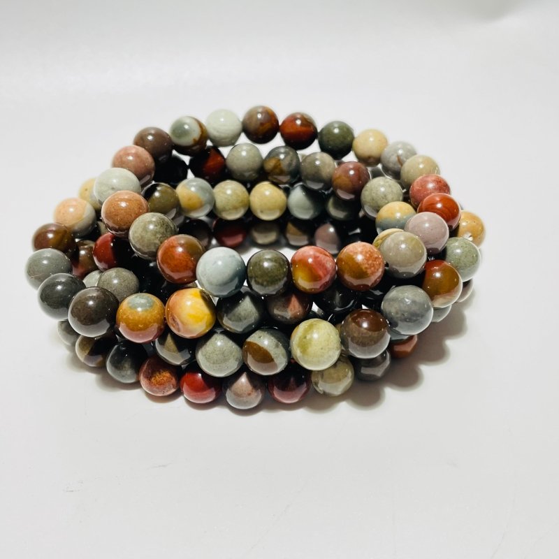 5 Types Bracelet Russian Serpentine Stone Ocean Jasper Bracelets Wholesale -Wholesale Crystals