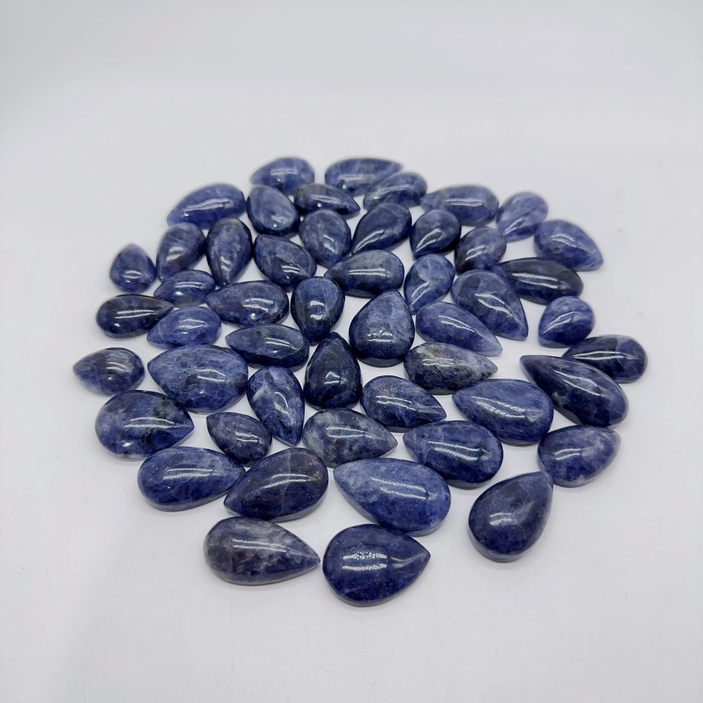 50 Pieces Natural Cordierite DIY Pendant -Wholesale Crystals