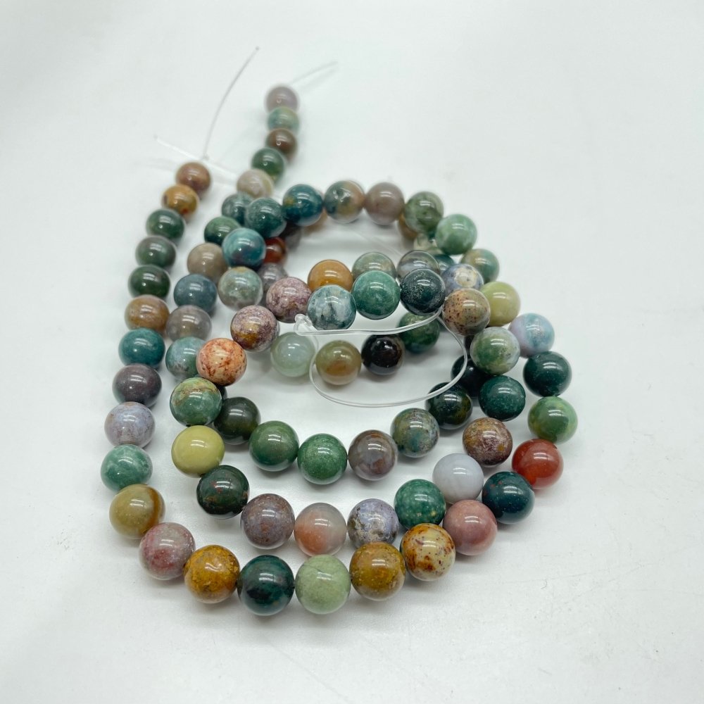 5Types Bracelet Beads Labradorite&Moss Agate Opalite (man made) DIY Beads Wholesale -Wholesale Crystals