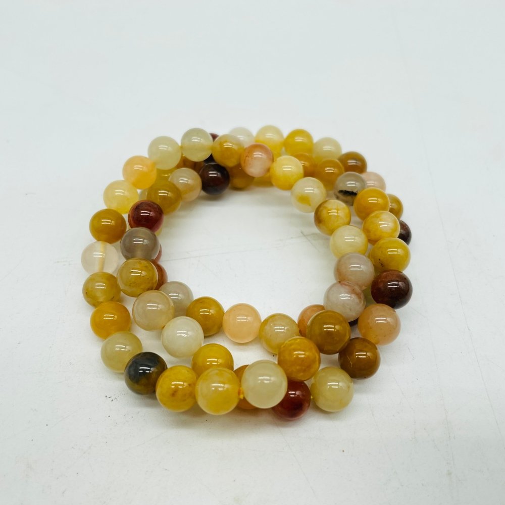 6 Types Bracelet Sodalite & Yellow Calcite Wholesale -Wholesale Crystals