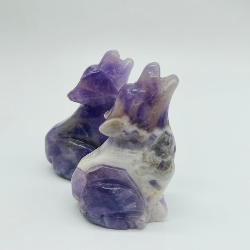 6 Types Wolf Carving Animals Wholesale -Wholesale Crystals