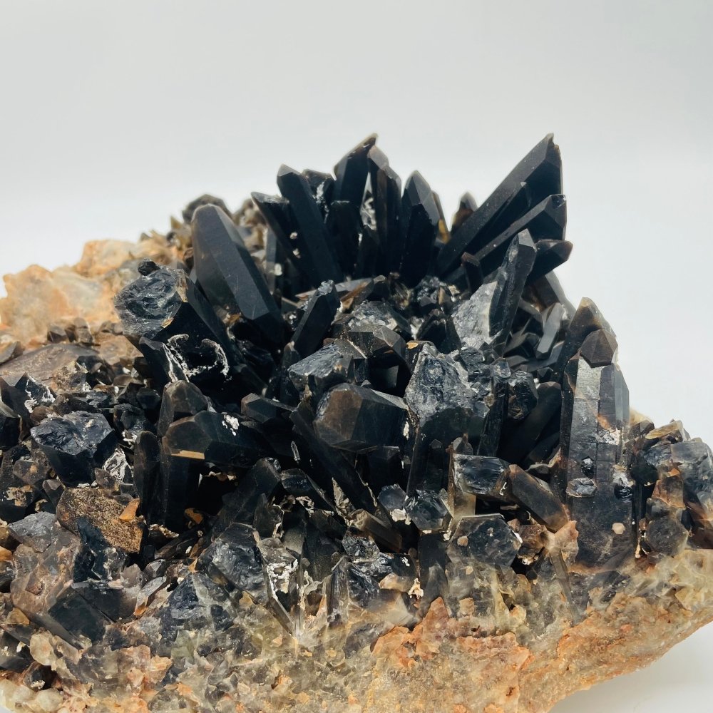 Deep Color Large Smoky Quartz Cluster -Wholesale Crystals