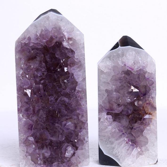 Brazil Amethyst Cluster Tower -Wholesale Crystals