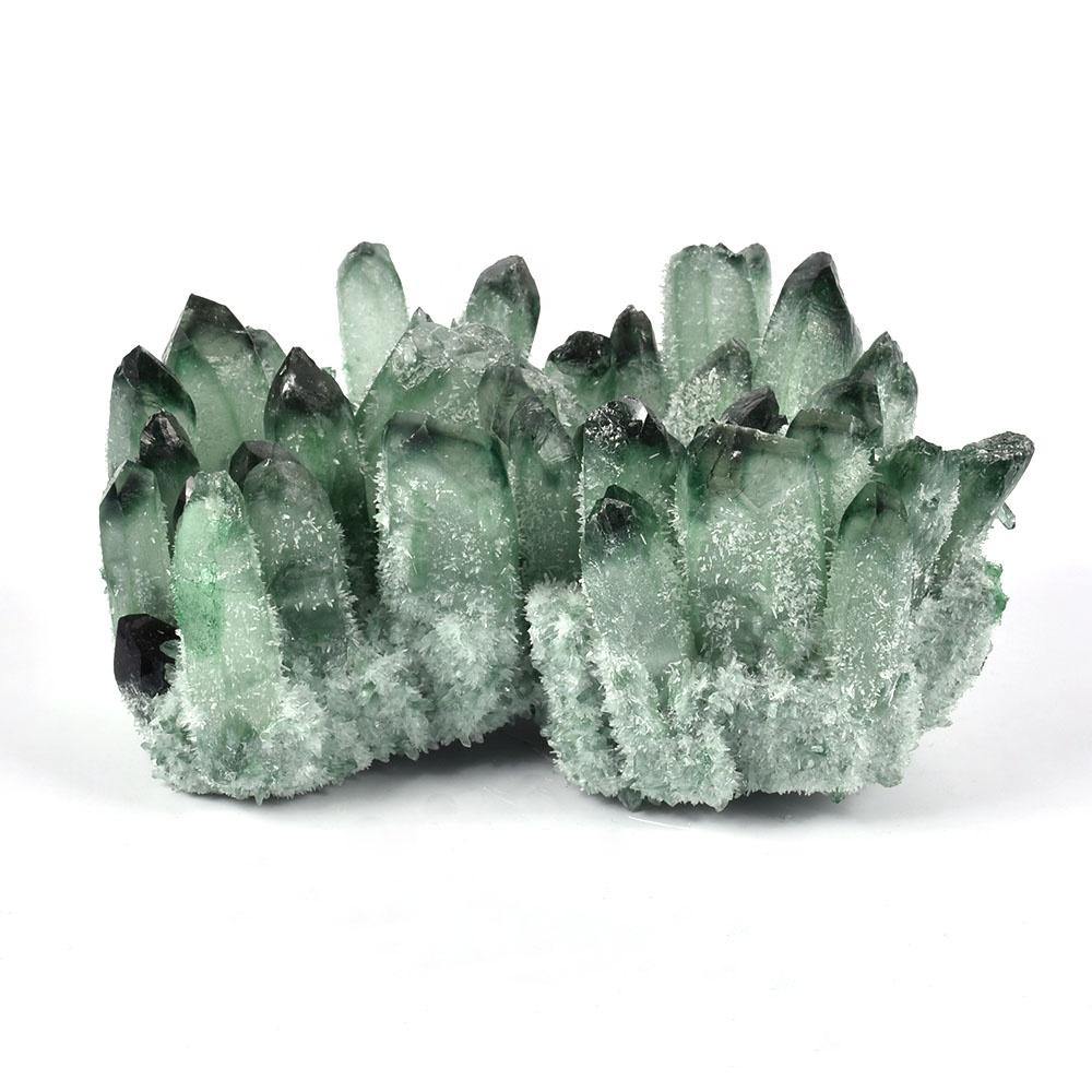 Green Aura Crystal Cluster -Wholesale Crystals