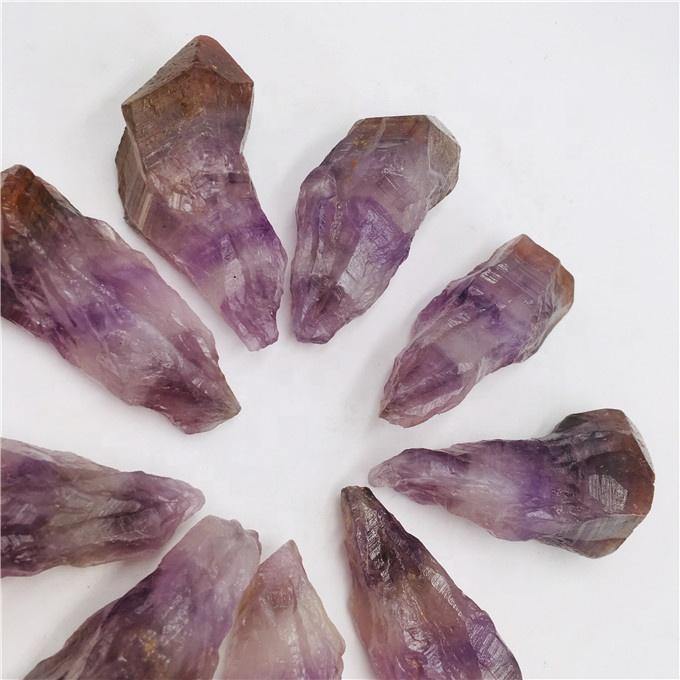 red amethyst raw -Wholesale Crystals