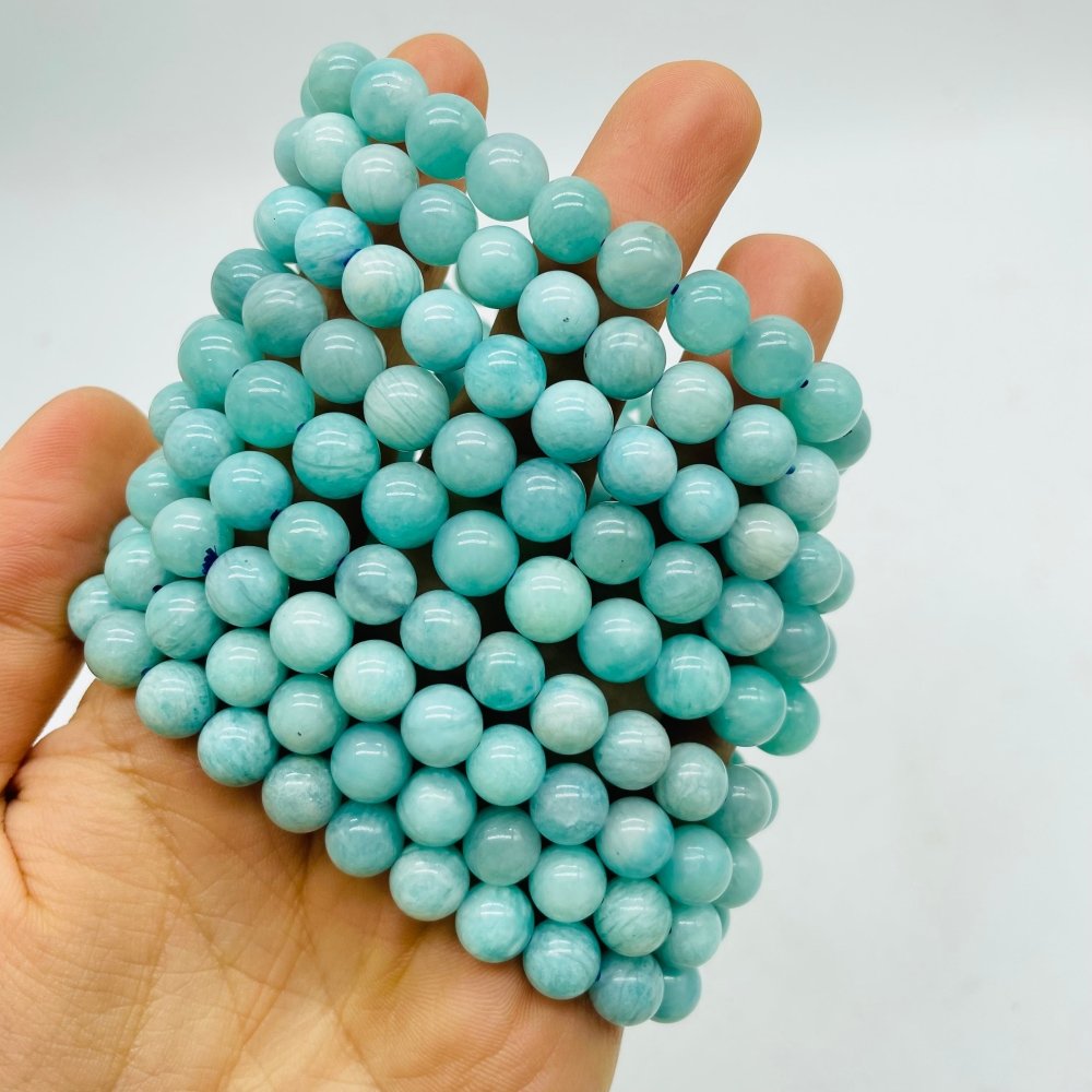 Amazonite Bracelet 0.3in(8mm) Wholesale -Wholesale Crystals