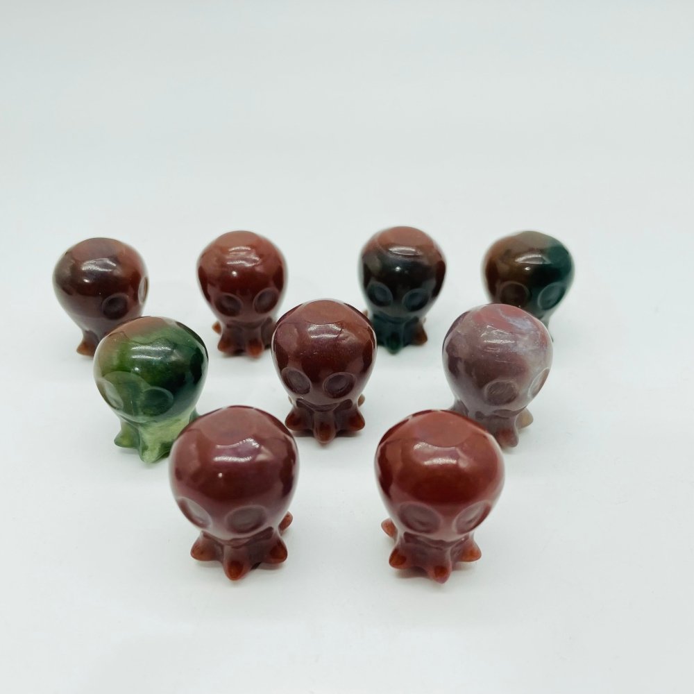 Beautiful Ocean Jasper Octopus Carving Wholesale -Wholesale Crystals