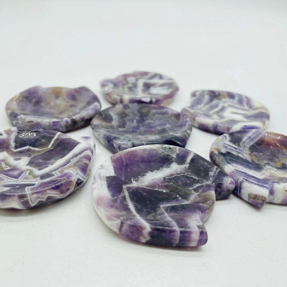 Cat Head Shape Chevron Amethyst Carving Wholesale -Wholesale Crystals