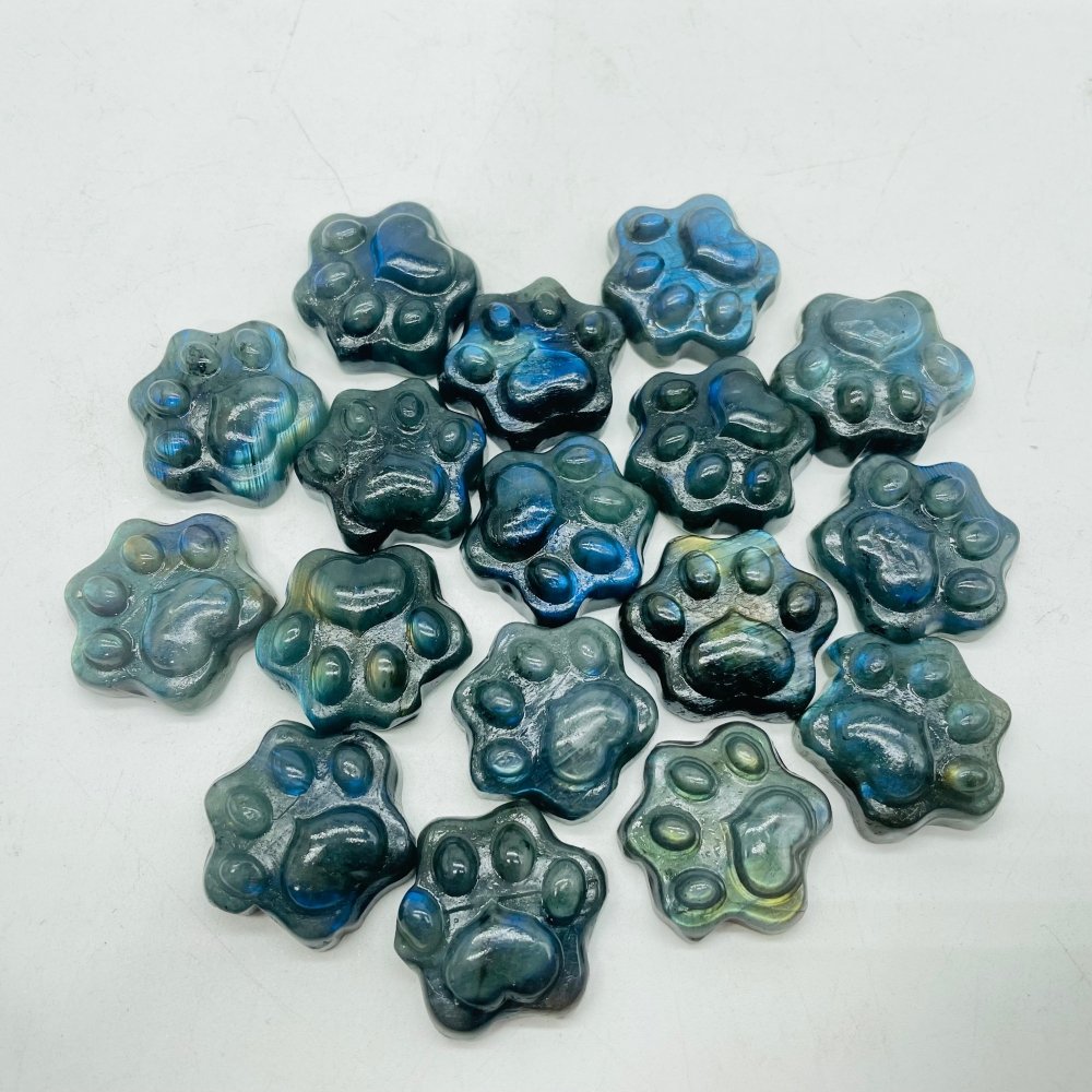 Cat Paw Labradorite Stone Carving Wholesale -Wholesale Crystals