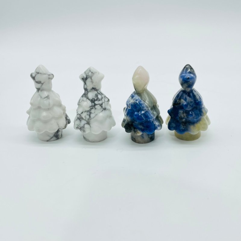 Christmas Tree Carving Wholesale Sodalite Howlite - Wholesale Crystals