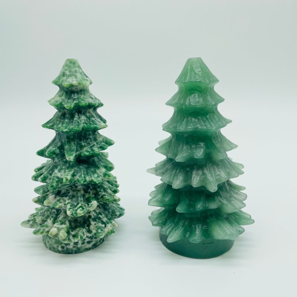 Christmas Tree Wholesale Green Aventurine Qinghai Stone -Wholesale Crystals