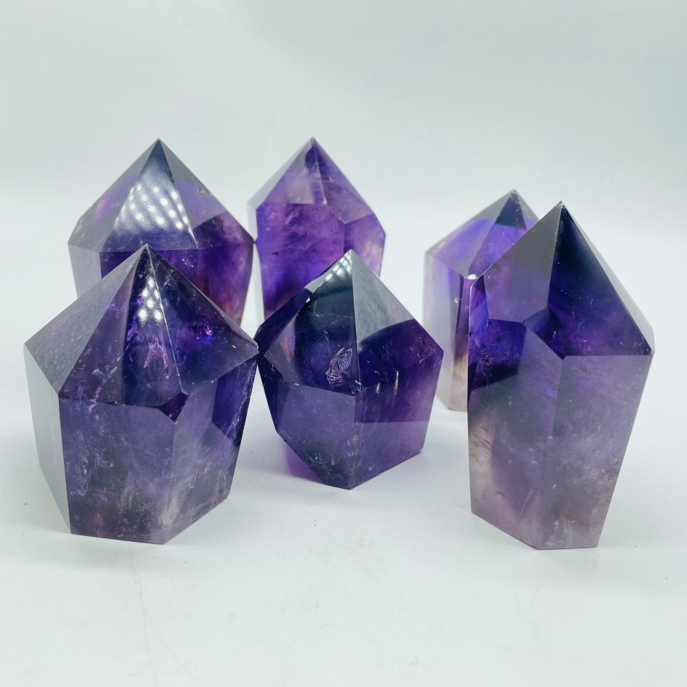 Free Shape Purple Amethyst Crystal Point Wand Wholesale -Wholesale Crystals
