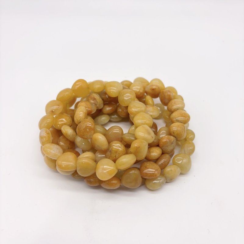 Heart Bracelet Crystal Wholesale Tiger Eye Sodalite Larvikite Yellow Agate -Wholesale Crystals