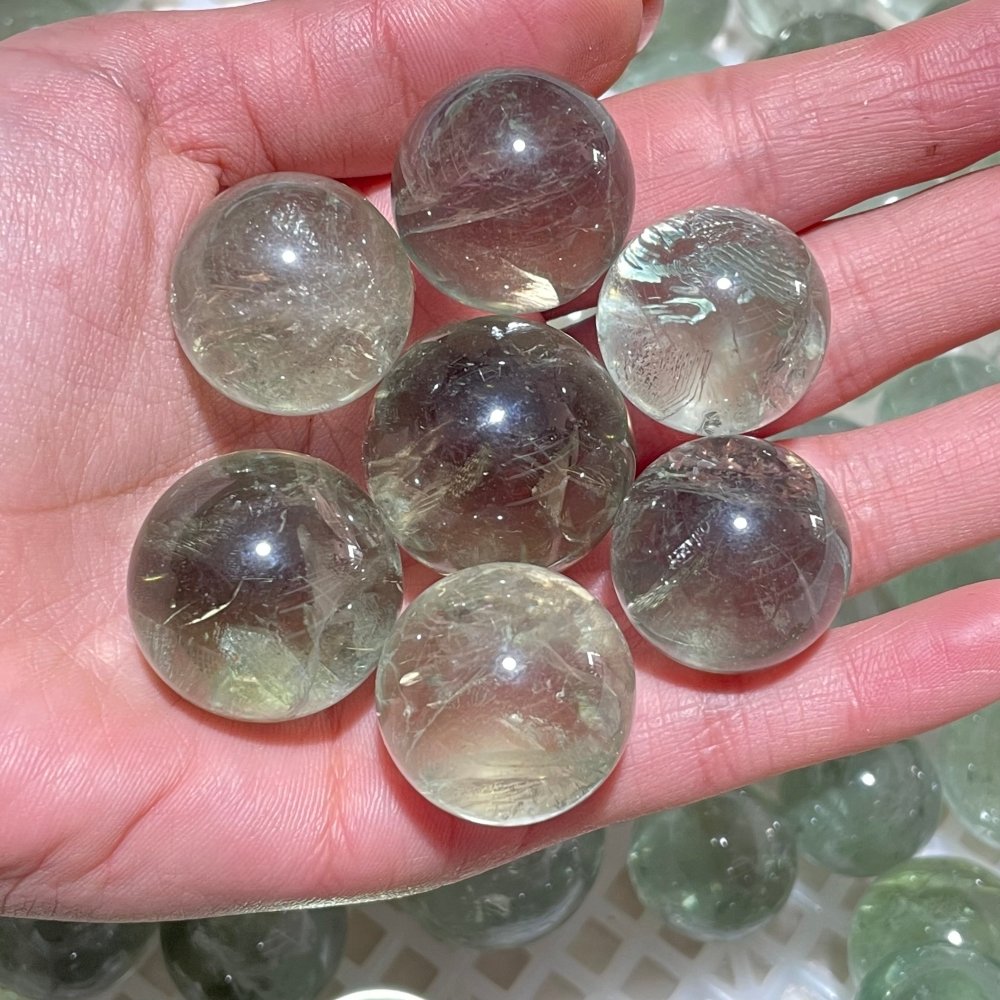 High Quality Green Amethyst Crystal Sphere Ball Wholesale -Wholesale Crystals