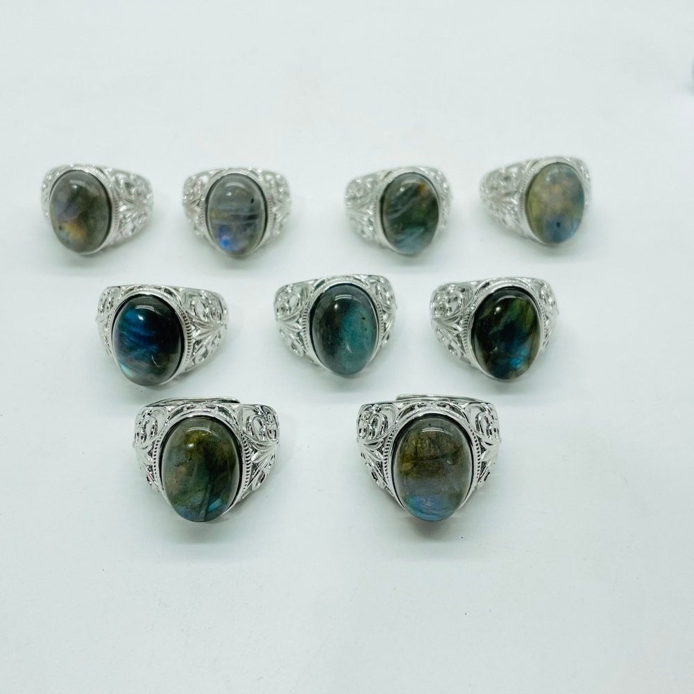 High Quality Labradorite Butterfly Ring Wholesale -Wholesale Crystals