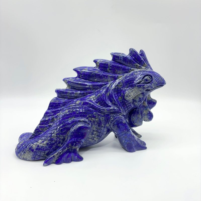 High Quality Lapis Lazuli Chameleon Lizard Carving -Wholesale Crystals