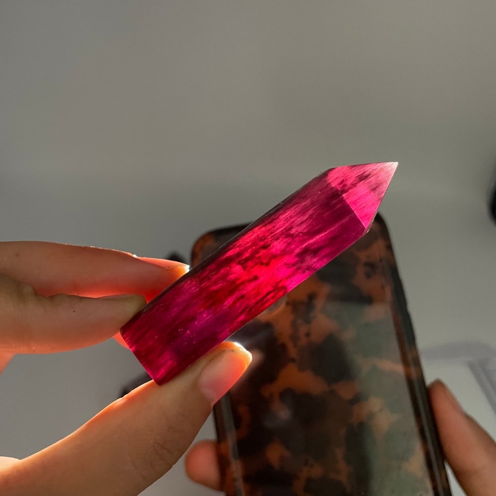 High Quality Purple Lepidolite Tower Points Wholesale -Wholesale Crystals