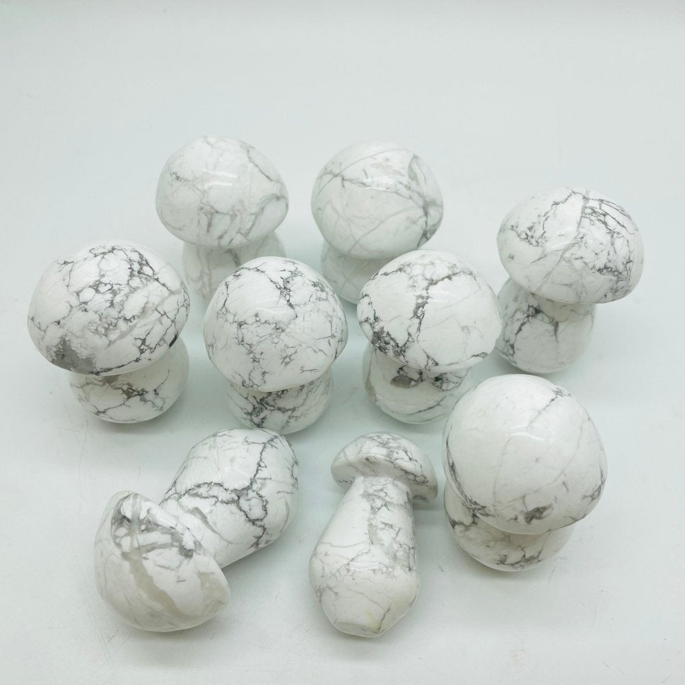 Howlite Mushroom Wholesale -Wholesale Crystals