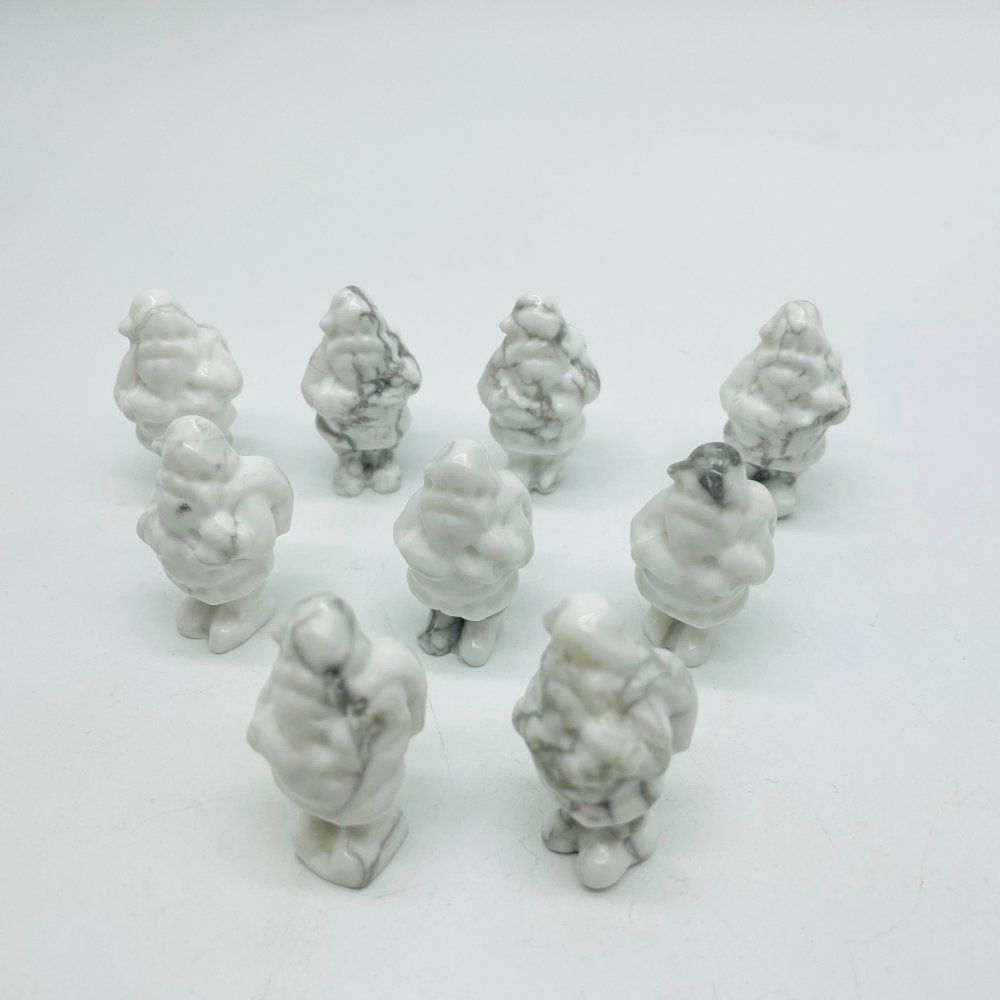 Howlite Santa Claus Carving Wholesale -Wholesale Crystals