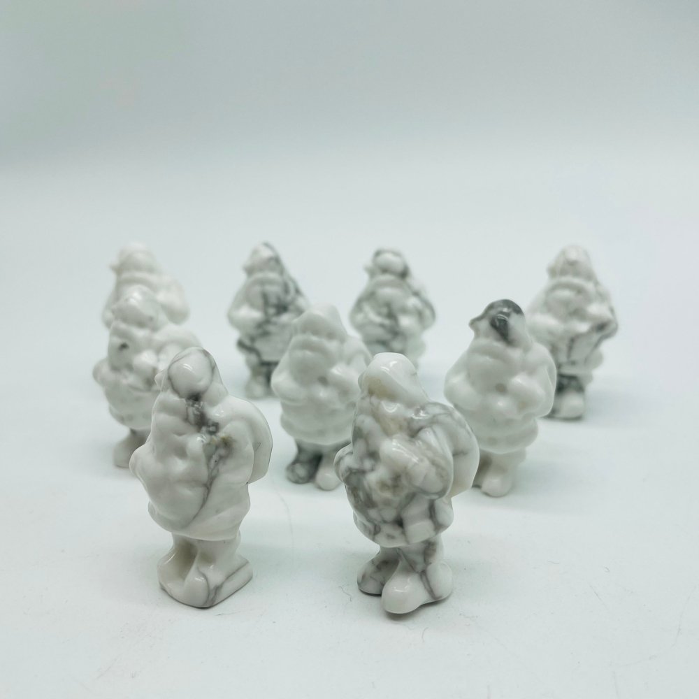 Howlite Santa Claus Carving Wholesale -Wholesale Crystals