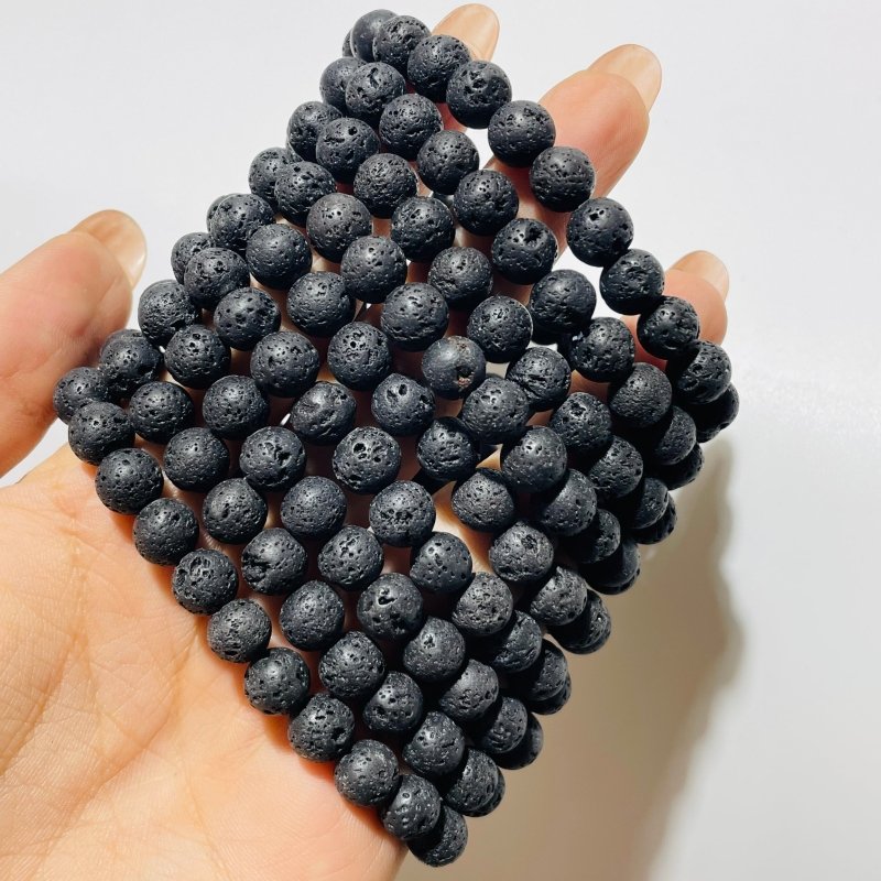 Lava Rock Stone Bracelet Wholesale -Wholesale Crystals
