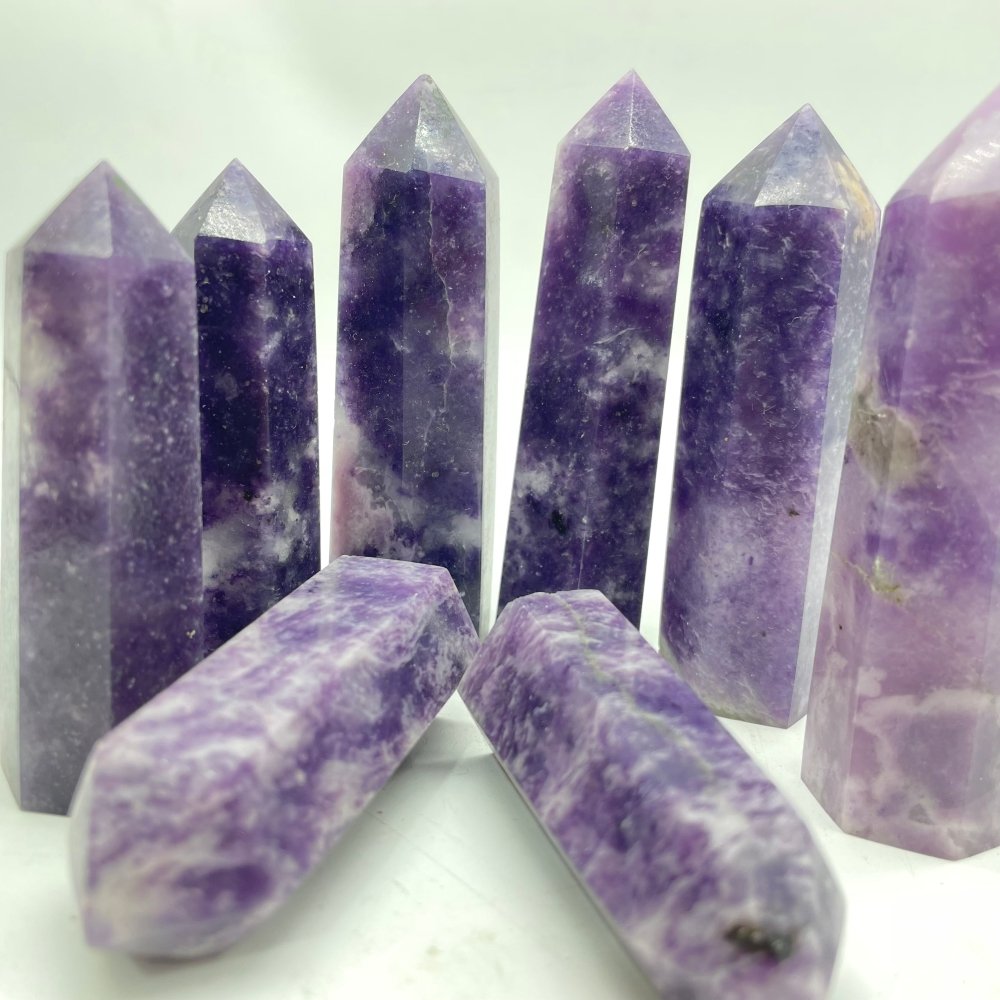 Lepidolite Point Tower Points Wholesale -Wholesale Crystals