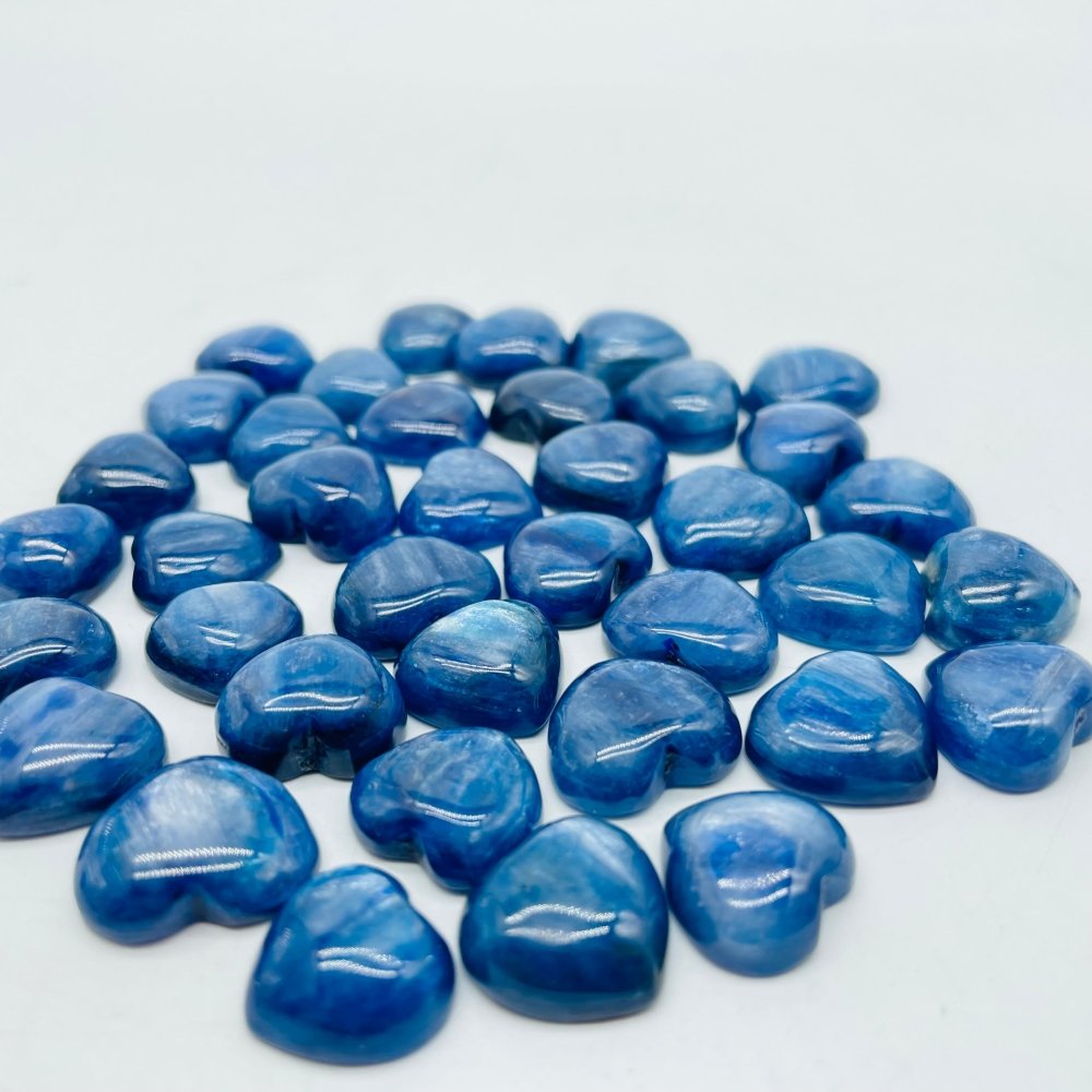 Mini Blue Kyanite Heart DIY Pendant Wholesale -Wholesale Crystals
