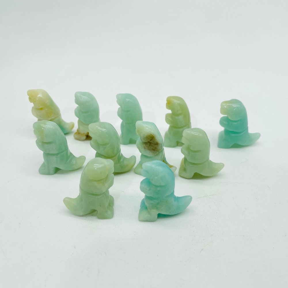 Mini Caribbean Calcite Dinosaur Carving Wholesale -Wholesale Crystals