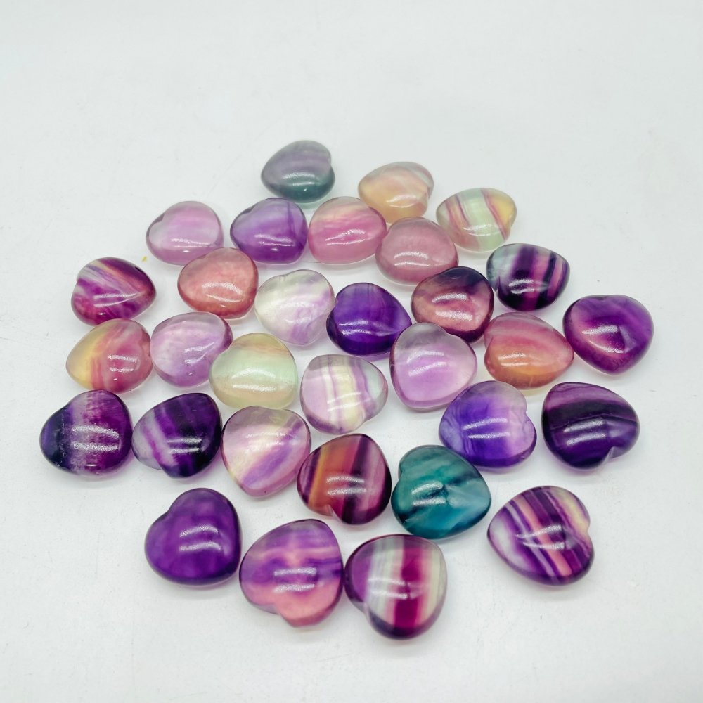 Mini Fluorite Heart DIY Pendant Wholesale -Wholesale Crystals